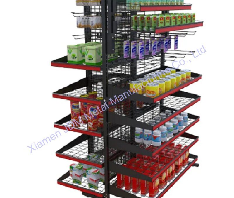 Commercial Metal Display Shelf #3169