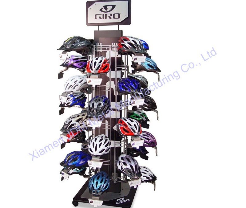 Commercial Retail Display Shelving Rack for Beverage Merchandising #4604