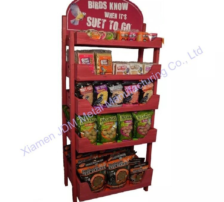 Commercial Retail Display Shelving Rack for Snack Retail Displays #3352