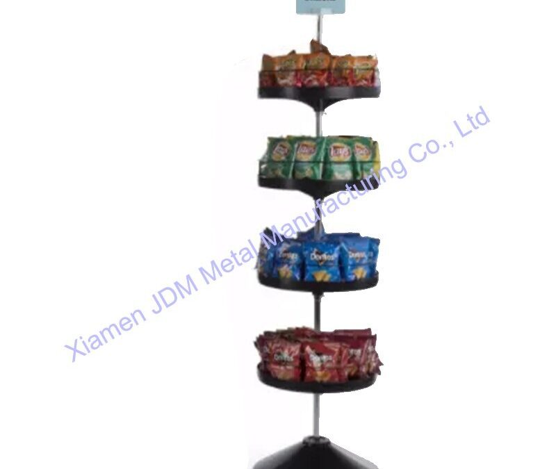 Commercial Retail Display Shelving Rack for Snack Retail Displays #3636