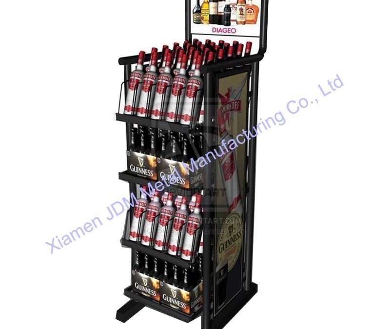 Commercial Retail Display Shelving Rack for Snack Retail Displays #3958
