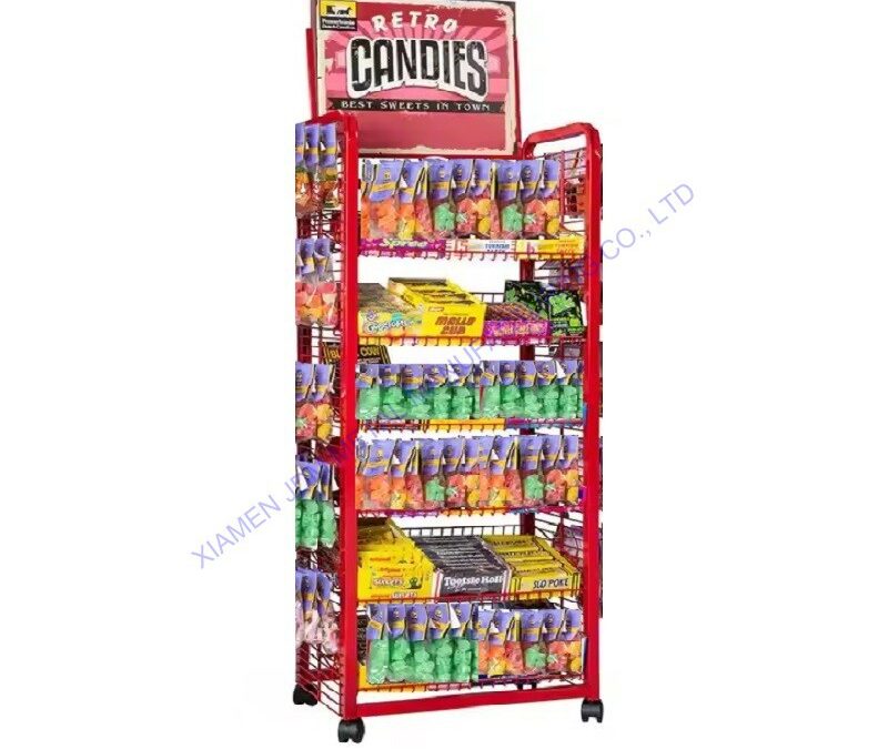 Custom Store Fixture Display Rack #4199