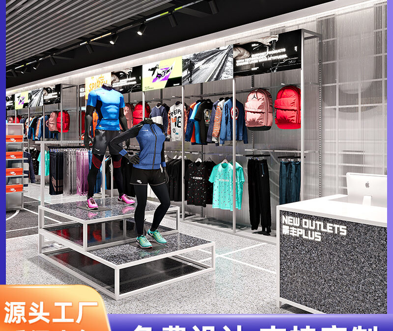 Custom Store Fixture Display Rack #4828