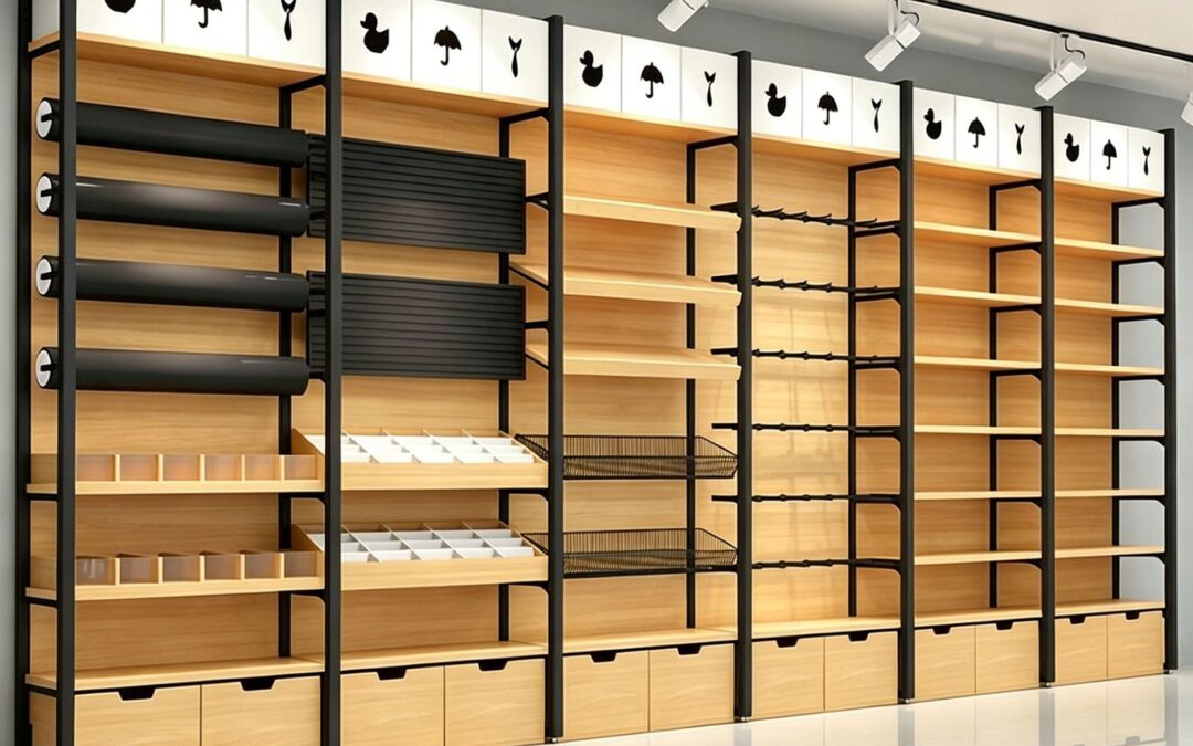 Custom Store Fixture Display Rack #4829