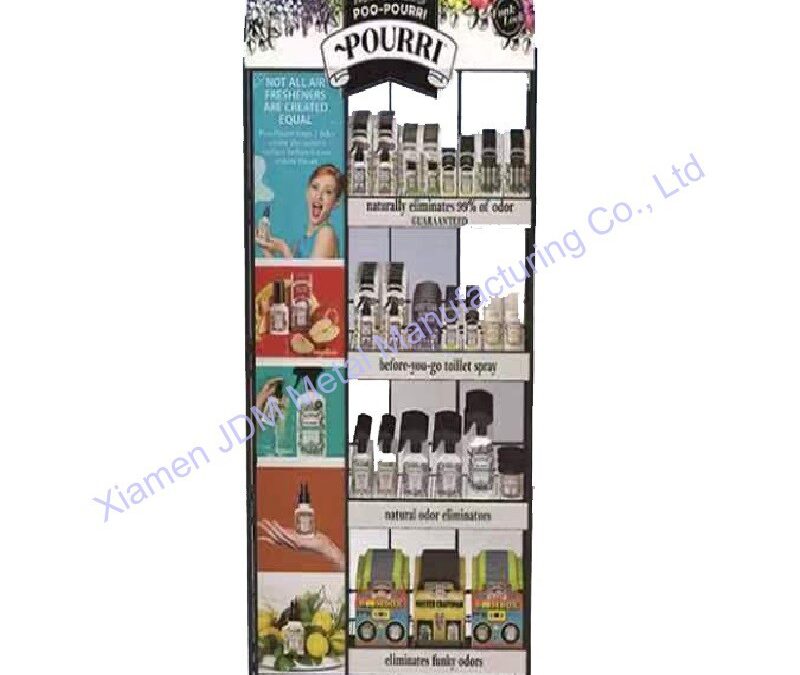Custom Store Fixture Display Rack for Beverage Merchandising #3054