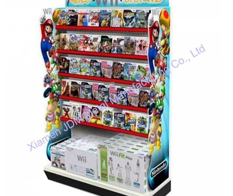 Custom Store Fixture Display Rack for Beverage Merchandising #3597