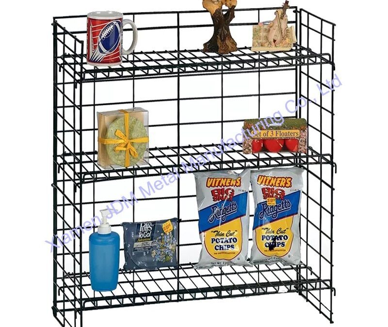 Custom Store Fixture Display Rack for Beverage Merchandising #3632