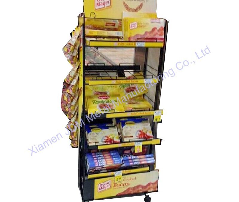 Custom Store Fixture Display Rack for Beverage Merchandising #3988