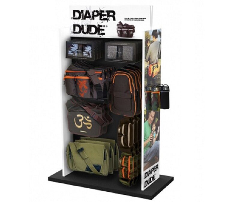 Custom Store Fixture Display Rack for Beverage Merchandising #4566