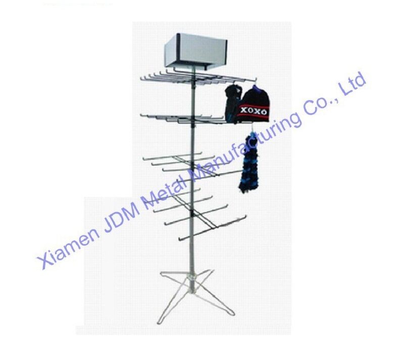 Custom Store Fixture Display Rack for Beverage Merchandising #4586