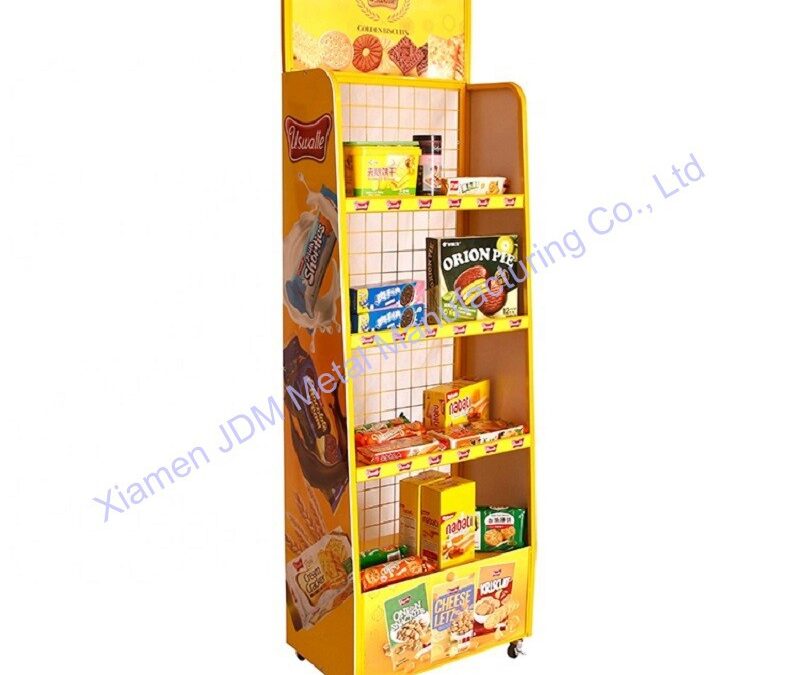 Custom Store Fixture Display Rack for Beverage Merchandising #4663