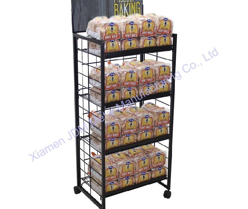 Custom Store Fixture Display Rack for Snack Retail Displays #2866