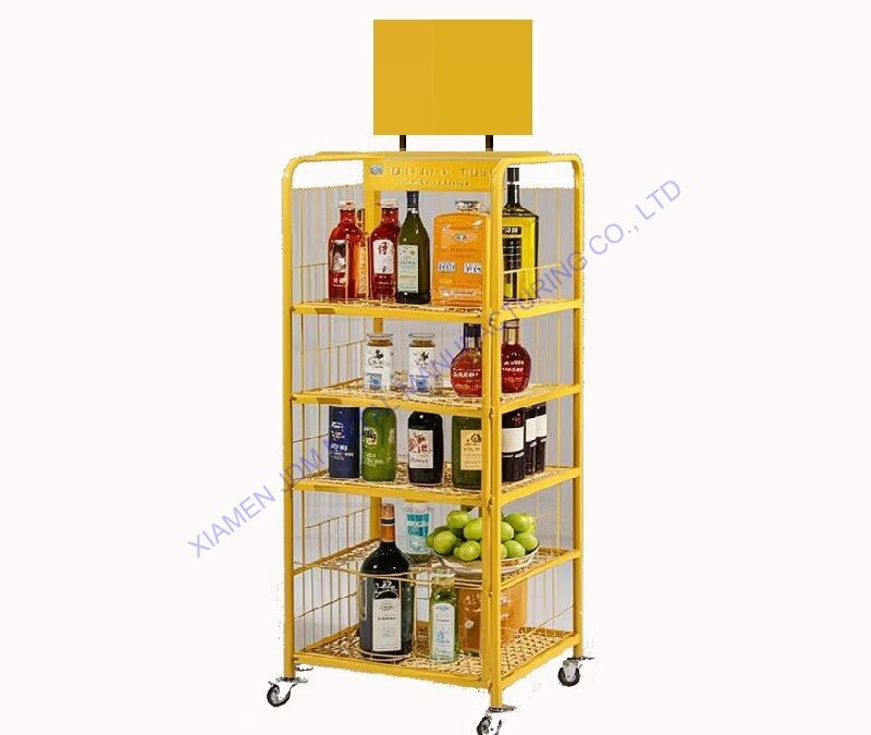 Custom Store Fixture Display Rack for Snack Retail Displays #2977