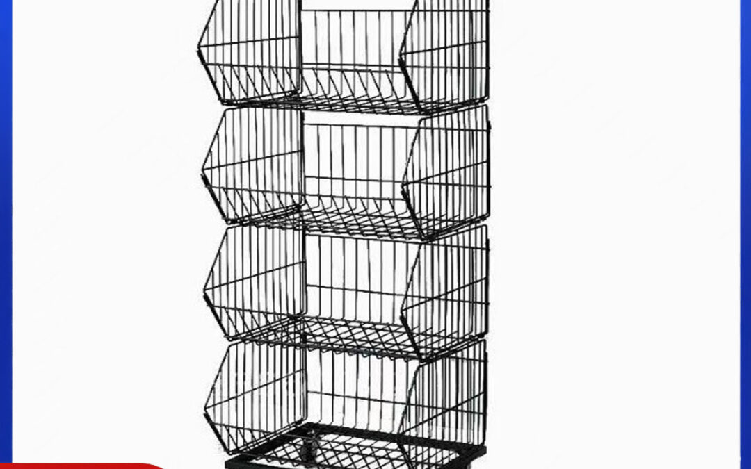 Custom Store Fixture Display Rack for Snack Retail Displays #3004