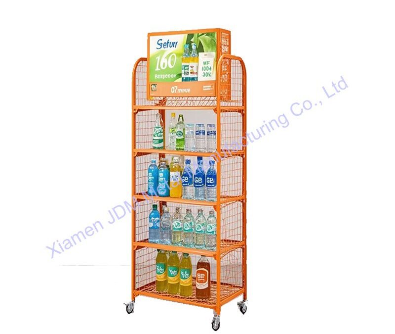 Custom Store Fixture Display Rack for Snack Retail Displays #3008