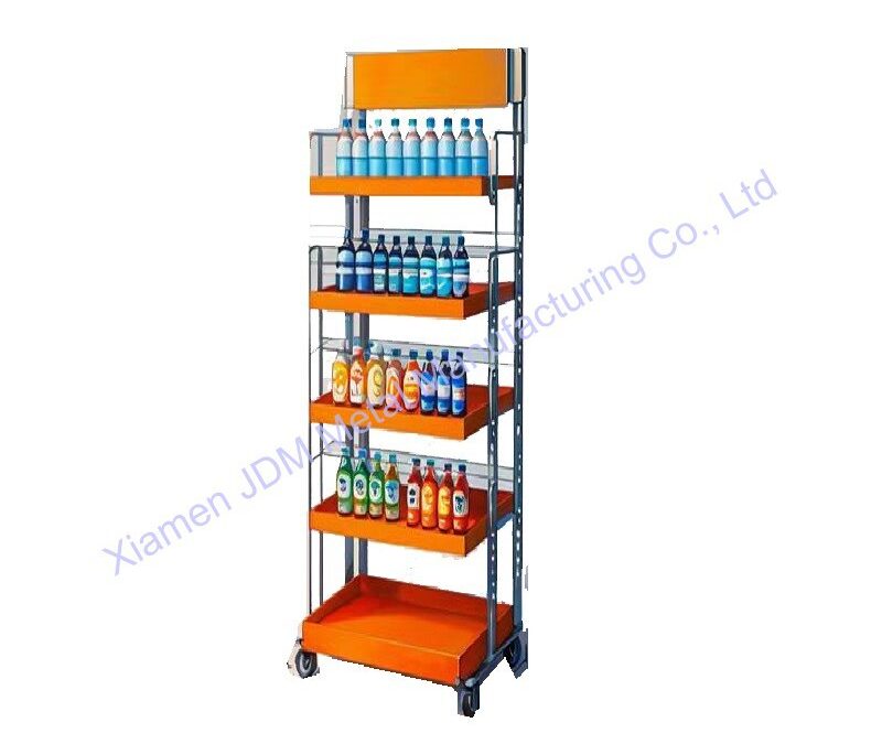Custom Store Fixture Display Rack for Snack Retail Displays #3009