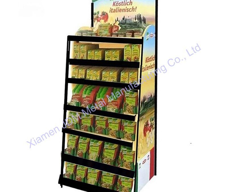 Custom Store Fixture Display Rack for Snack Retail Displays #3133
