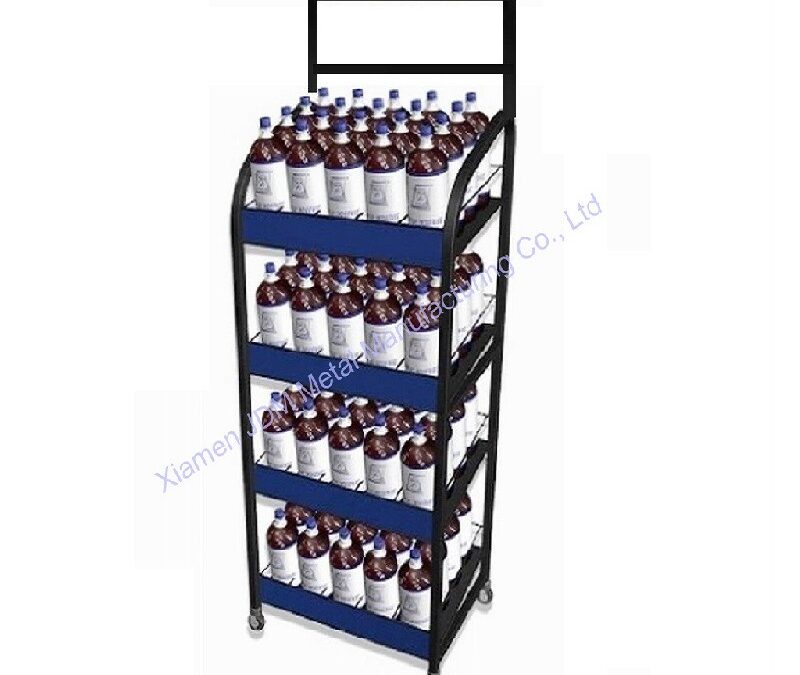 Custom Store Fixture Display Rack for Snack Retail Displays #3138