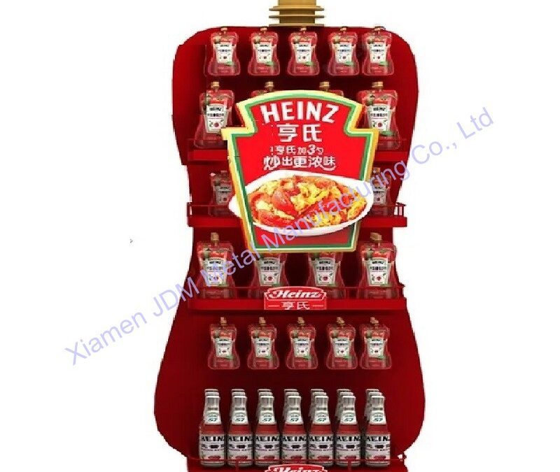 Custom Store Fixture Display Rack for Snack Retail Displays #3217