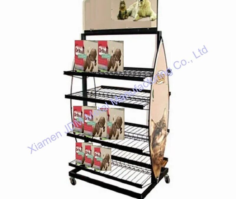 Custom Store Fixture Display Rack for Snack Retail Displays #3245