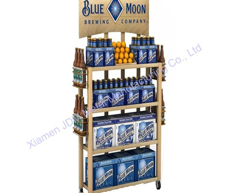Custom Store Fixture Display Rack for Snack Retail Displays #3388