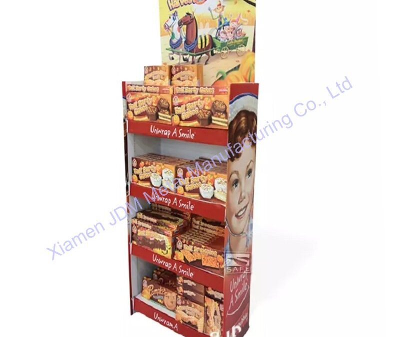 Custom Store Fixture Display Rack for Snack Retail Displays #3398