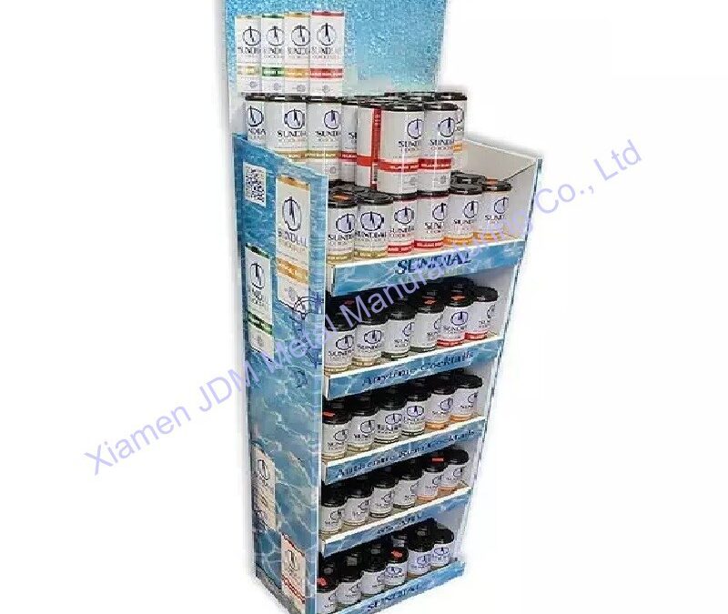Custom Store Fixture Display Rack for Snack Retail Displays #3412