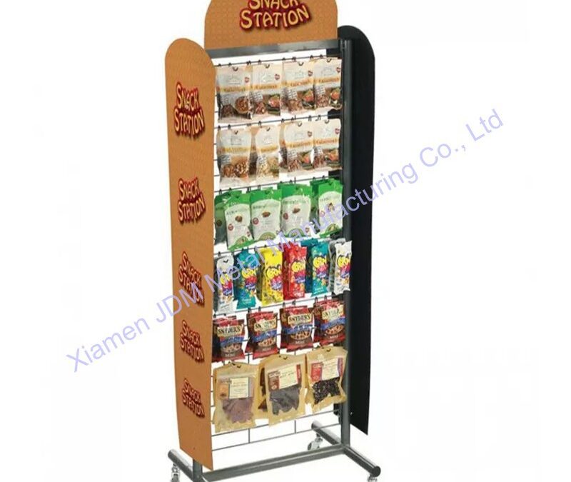 Custom Store Fixture Display Rack for Snack Retail Displays #3445