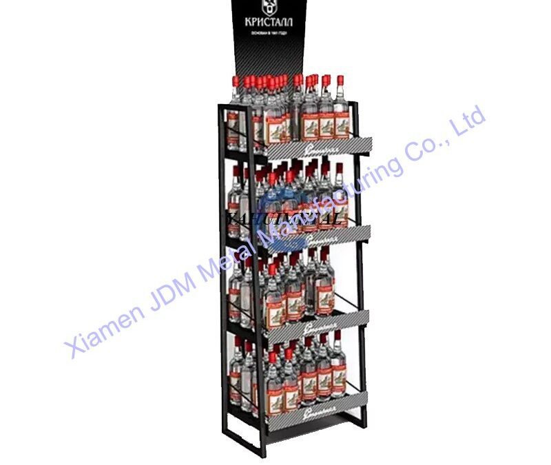 Custom Store Fixture Display Rack for Snack Retail Displays #3566