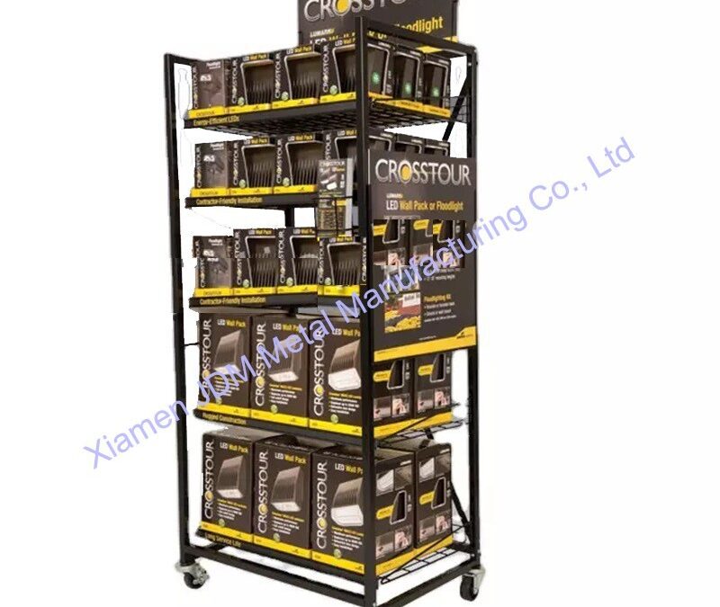 Custom Store Fixture Display Rack for Snack Retail Displays #3717