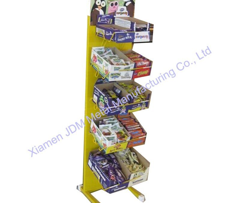 Custom Store Fixture Display Rack for Snack Retail Displays #3941