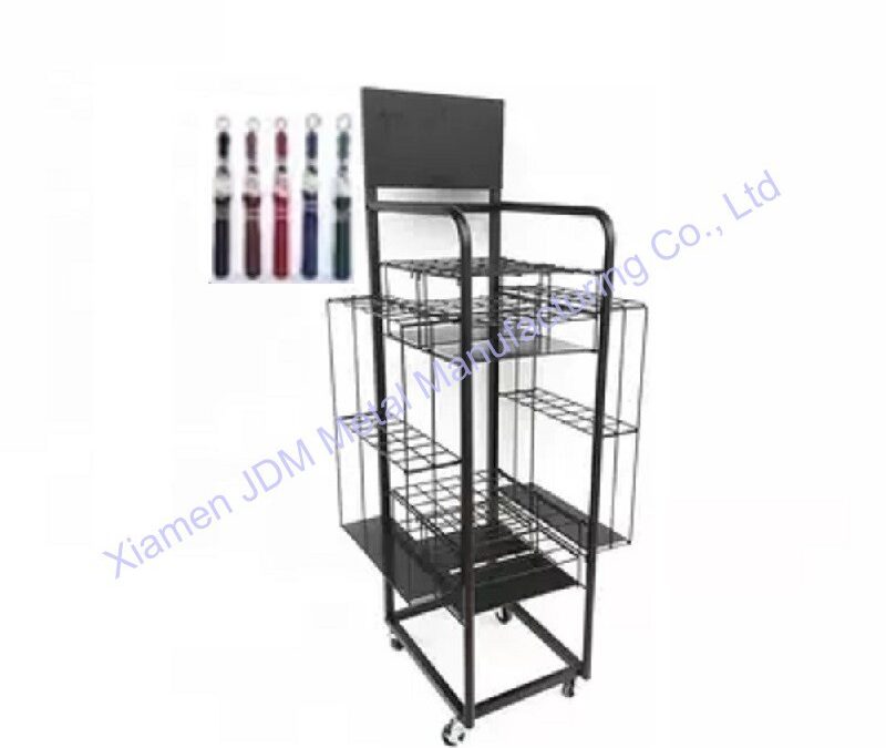 Food and Drink Promotional Display Rack for Beverage Merchandising #2900