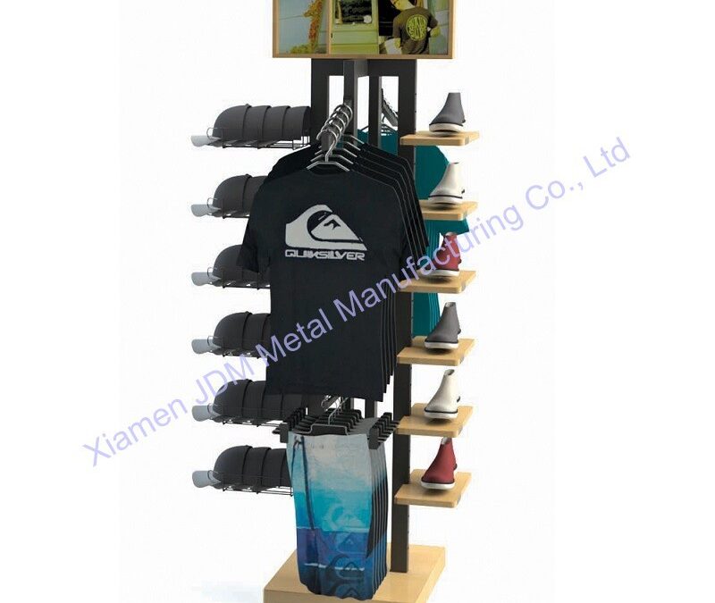 Food and Drink Promotional Display Rack for Beverage Merchandising #2902
