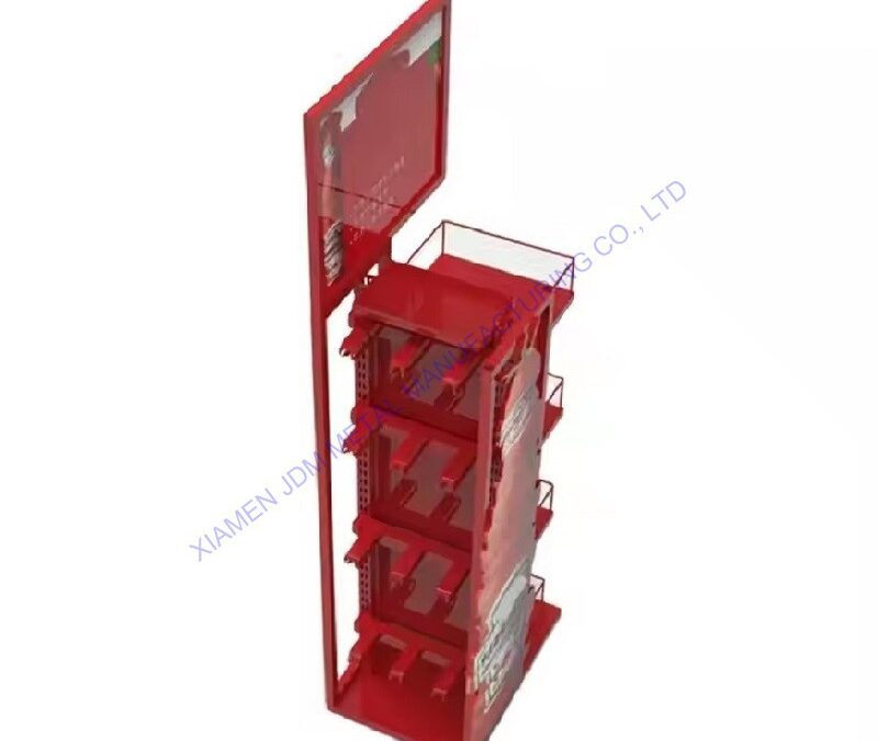 Food and Drink Promotional Display Rack for Beverage Merchandising #2950