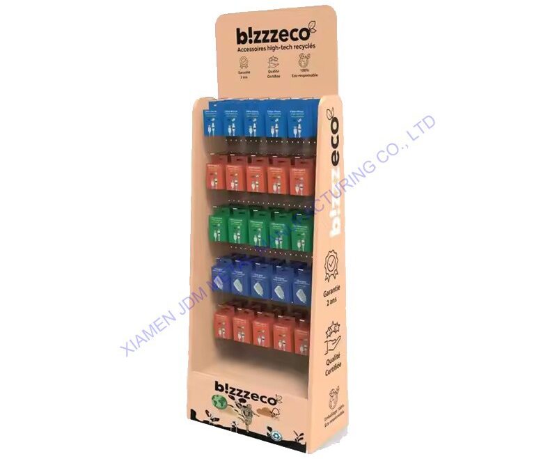 Food and Drink Promotional Display Rack for Beverage Merchandising #2974