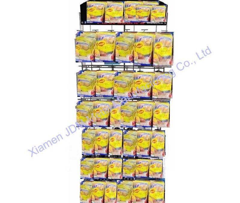 Food and Drink Promotional Display Rack for Beverage Merchandising #3246