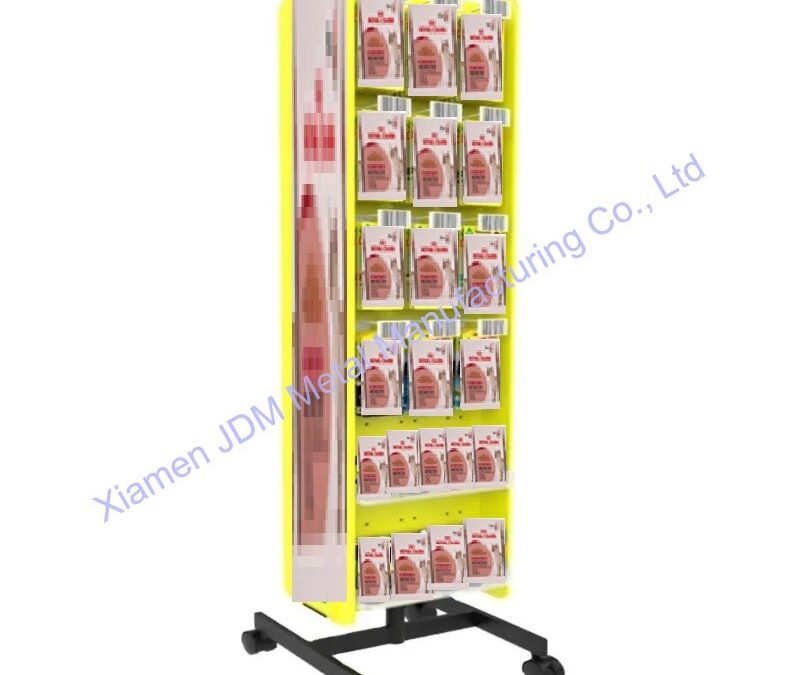 Food and Drink Promotional Display Rack for Beverage Merchandising #3249