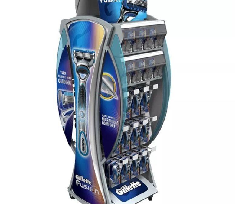 Food and Drink Promotional Display Rack for Beverage Merchandising #3367