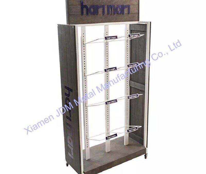 Food and Drink Promotional Display Rack for Beverage Merchandising #3525