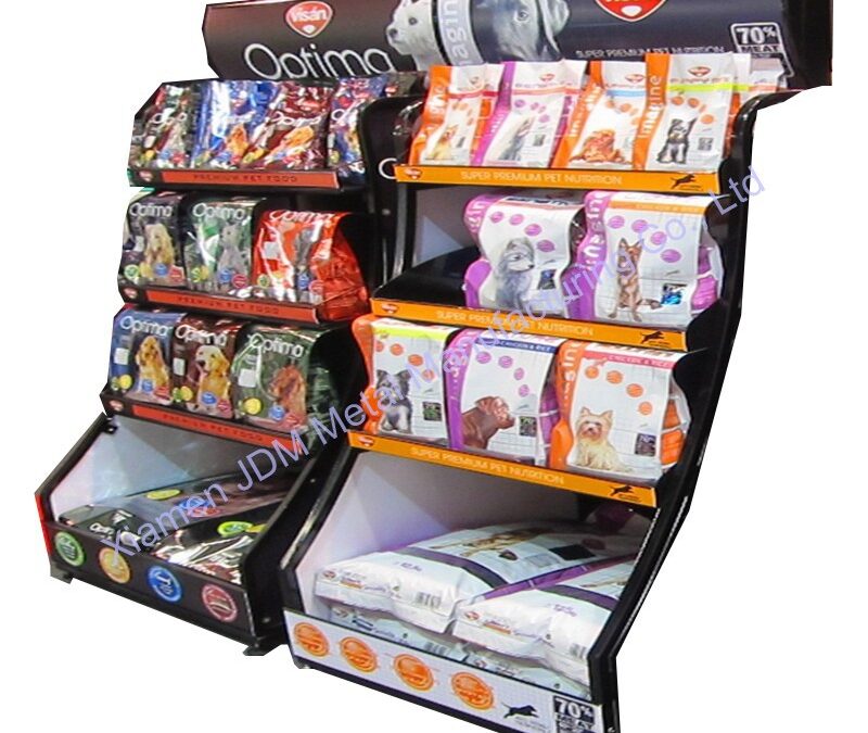 Food and Drink Promotional Display Rack for Beverage Merchandising #3533