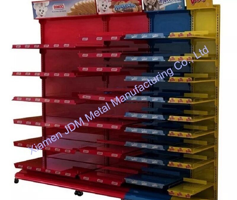 Food and Drink Promotional Display Rack for Beverage Merchandising #3619