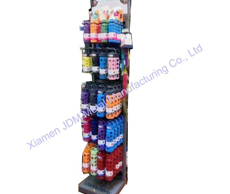 Food and Drink Promotional Display Rack for Beverage Merchandising #3971