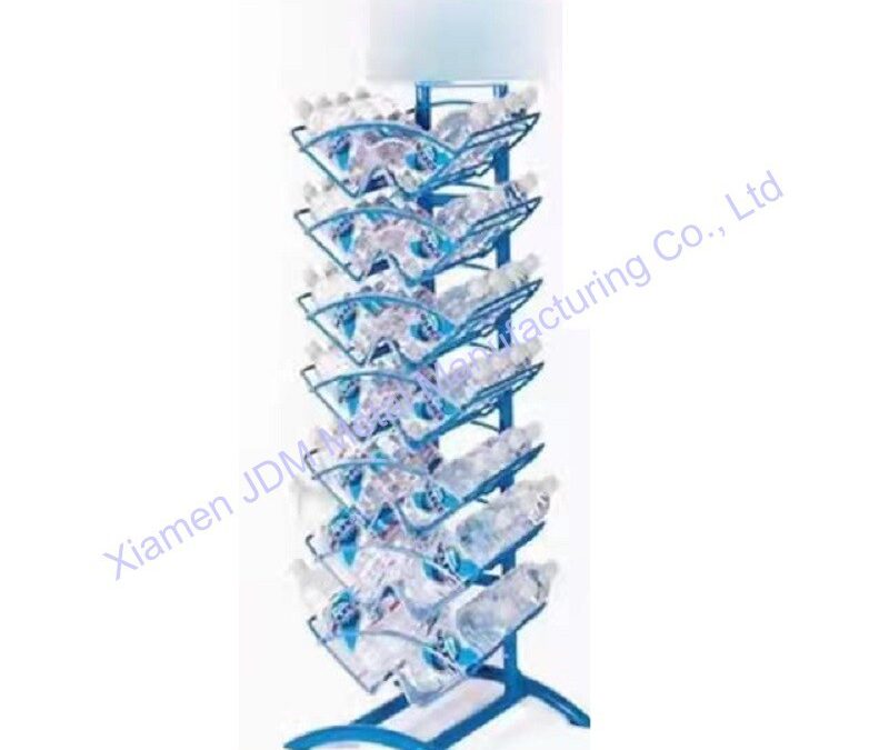 Food and Drink Promotional Display Rack for Beverage Merchandising #4014