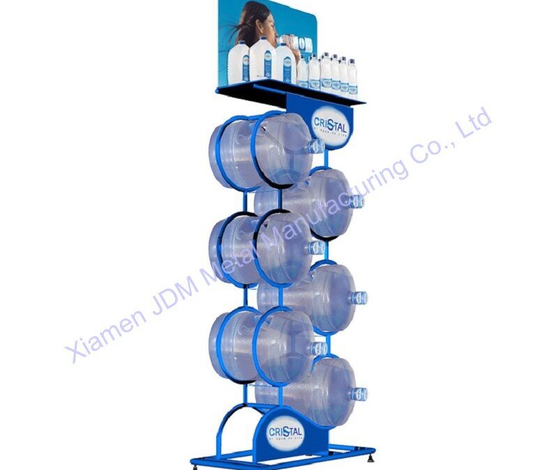 Food and Drink Promotional Display Rack for Beverage Merchandising #4205