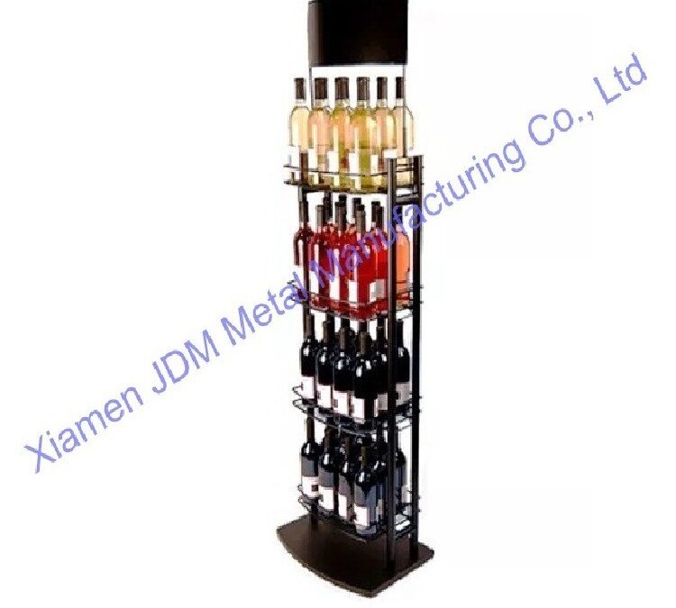 Food and Drink Promotional Display Rack for Beverage Merchandising #4218