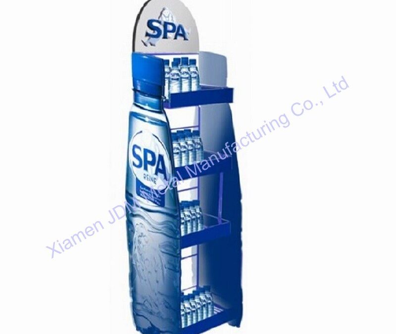 Food and Drink Promotional Display Rack for Beverage Merchandising #4230