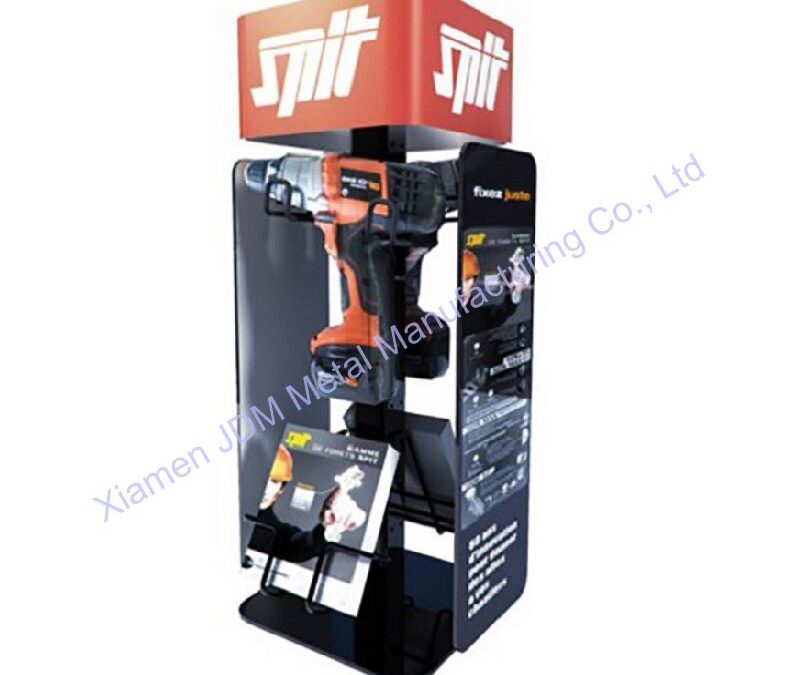 Food and Drink Promotional Display Rack for Beverage Merchandising #4268