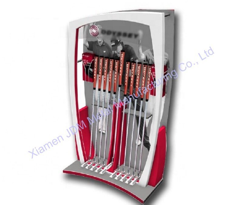 Food and Drink Promotional Display Rack for Beverage Merchandising #4279