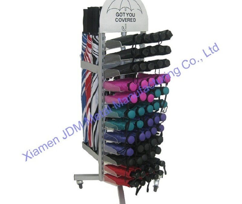 Food and Drink Promotional Display Rack for Beverage Merchandising #4282