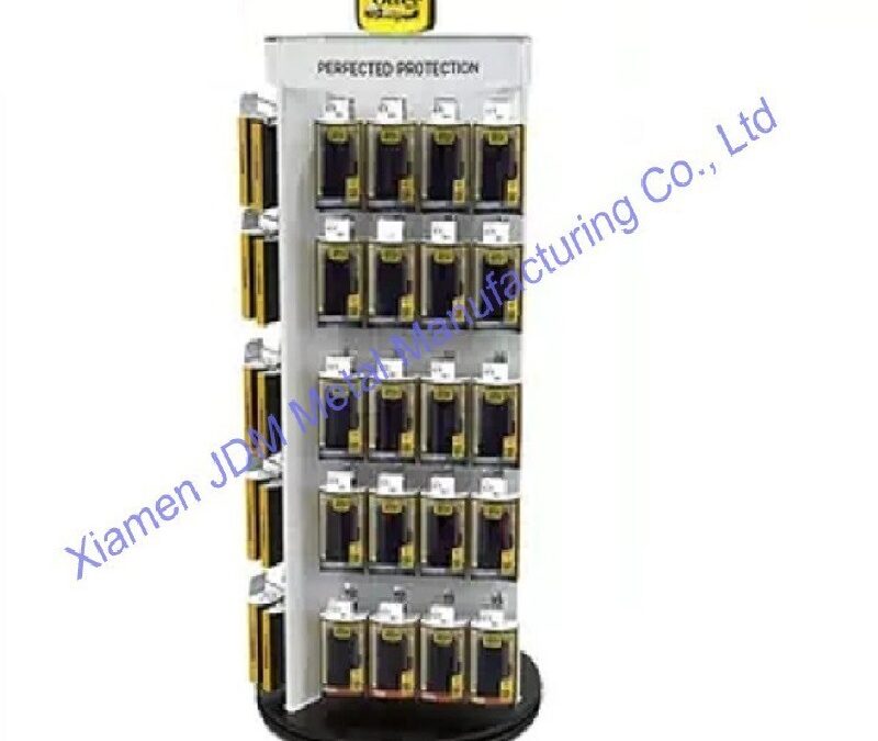 Food and Drink Promotional Display Rack for Beverage Merchandising #4345